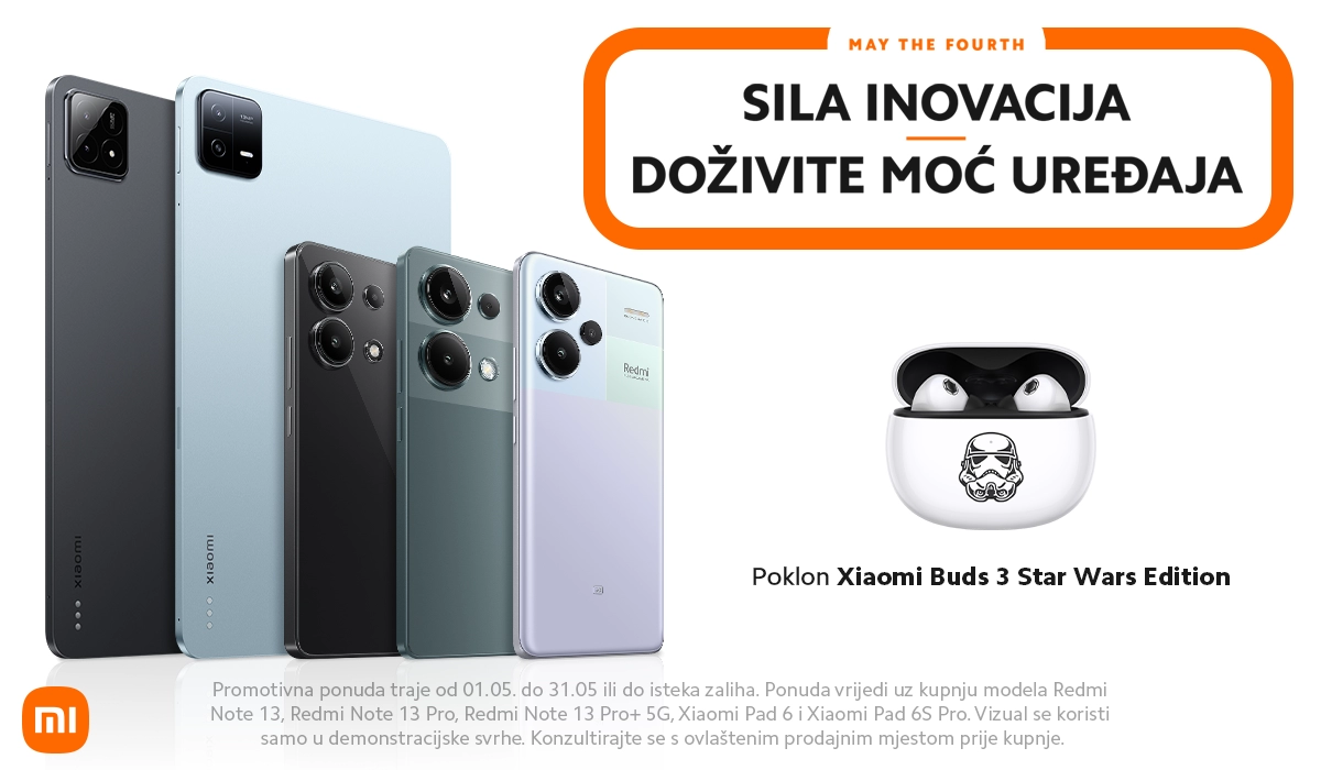 Poklon Xiaomi Buds 3 Star Wars Edition!